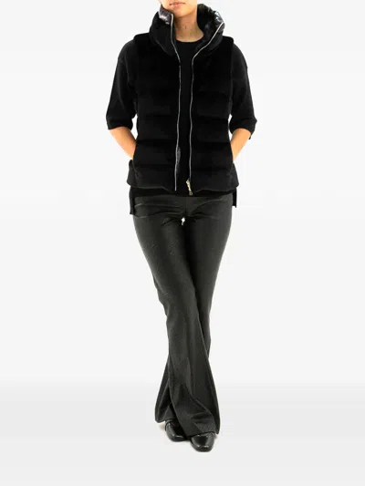 Herno Sweaters Black In Black