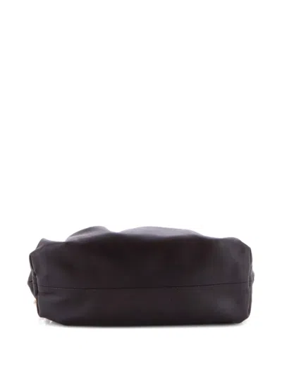 Pre-owned Bottega Veneta The Chain Pouch Leather Shoulder Bag In Brown