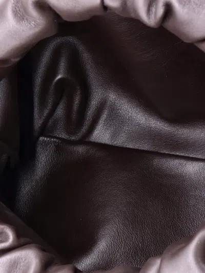 Pre-owned Bottega Veneta The Chain Pouch Leather Shoulder Bag In Brown