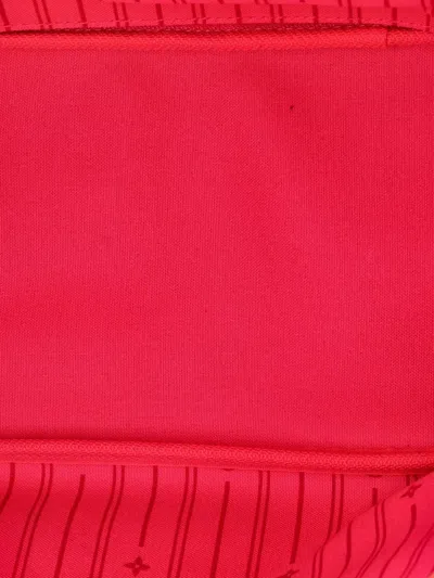 Pre-owned Louis Vuitton Neverfull Limited Edition Monogram Roses Mm Tote Bag In Brown