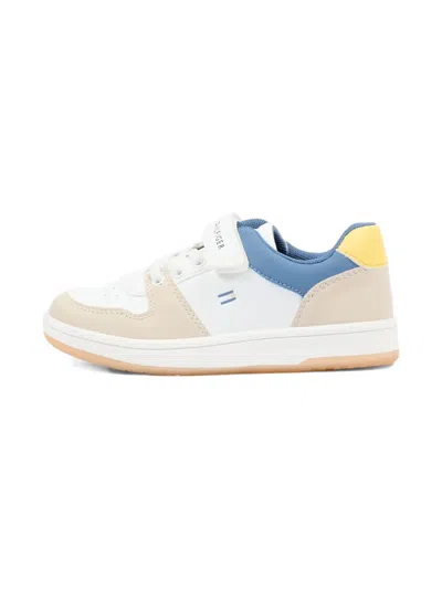 Tommy Hilfiger Junior Logo-detailed Sneakers In Multi