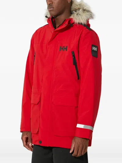 Helly Hansen Trimmed-hood Parka In Multi