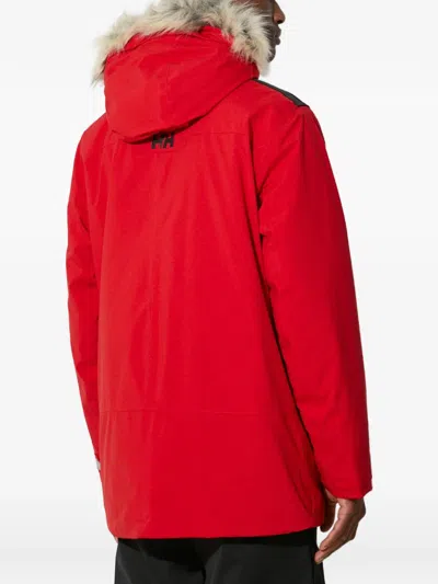 Helly Hansen Trimmed-hood Parka In Multi