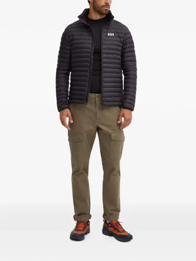 Helly Hansen Logo-detail Padded Jacket In Black
