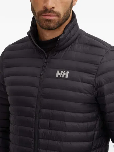 Helly Hansen Logo-detail Padded Jacket In Black
