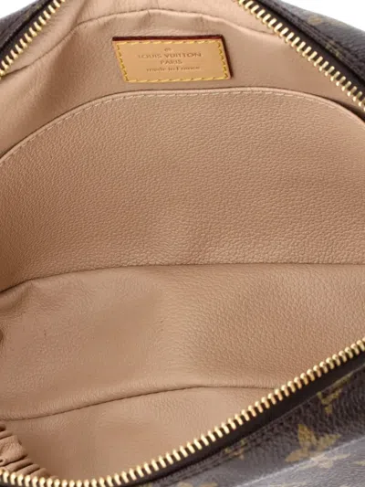 Pre-owned Louis Vuitton Trousse Toiletry Monogram Canvas 23 Pouch In Brown