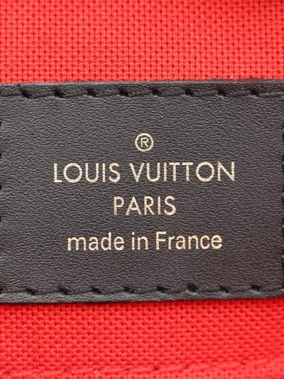 Pre-owned Louis Vuitton 2019 Monogram Reverse Giant Onthego Gm Satchel In Brown