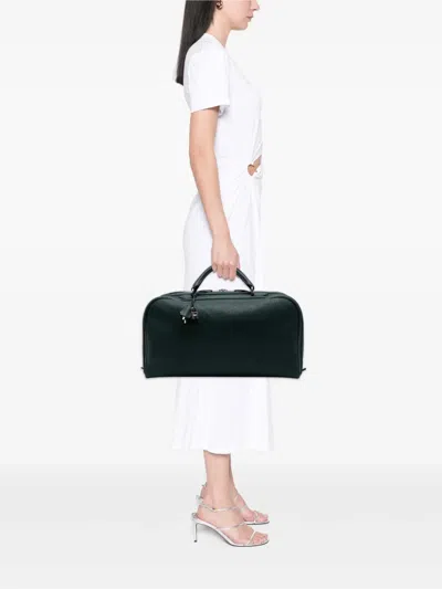 Pre-owned Hermes 2000-2015 Epsom Sac En Vie 50 Handbag In Green