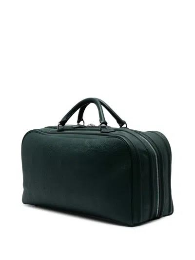 Pre-owned Hermes 2000-2015 Epsom Sac En Vie 50 Handbag In Green