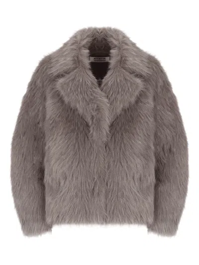 Betta Corradi Long-sleeves Coat In Brown