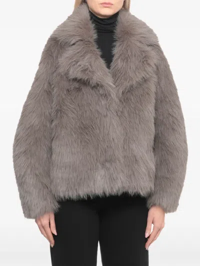 Betta Corradi Long-sleeves Coat In Brown