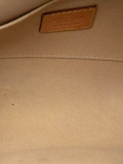 Pre-owned Louis Vuitton 2016 Damier Azur Favorite Mm Satchel In White