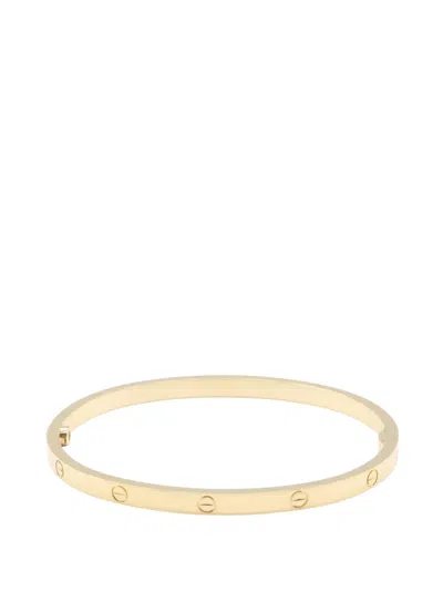Pre-owned Cartier 2010-2025 18k Yellow Gold Small Love Bracelet