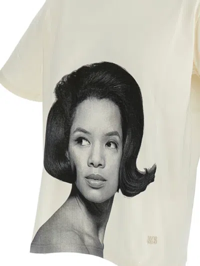 Wales Bonner X Theaster Gates Printed T-shirt In White