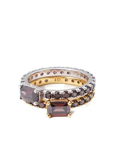 Izabel Display Ultra Slim Ring In Multi