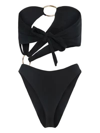 Louisa Ballou One-piece Swimsuit In Black