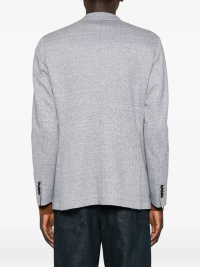 Latorre Herringbone-pattern Blazer In Multi