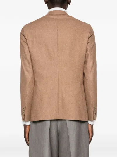 Latorre Single-breasted Blazer In Brown