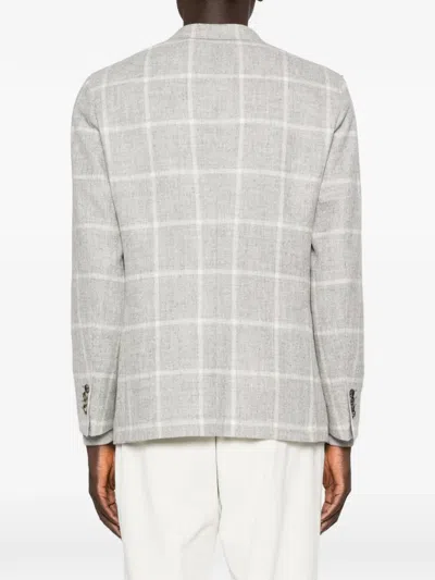 Latorre Check-pattern Blazer In Multi