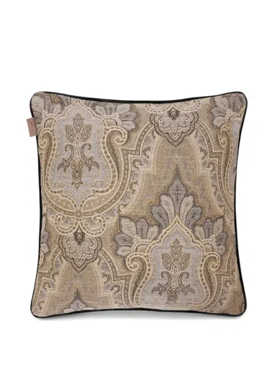 Etro Home Paisley-print Cushion (45 X 45cm) In Neutral
