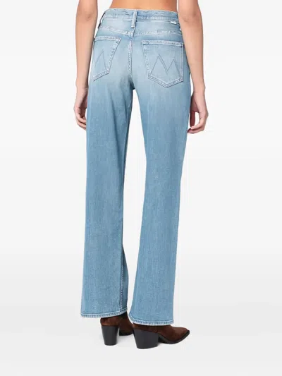 Mother Zip Regular The Spinner Jeans In Blue