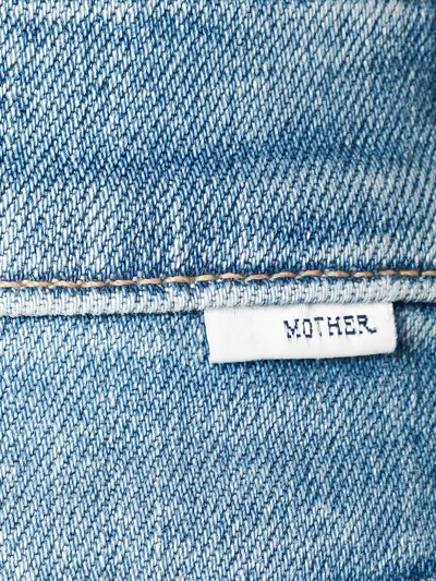 Mother Zip Regular The Spinner Jeans In Blue
