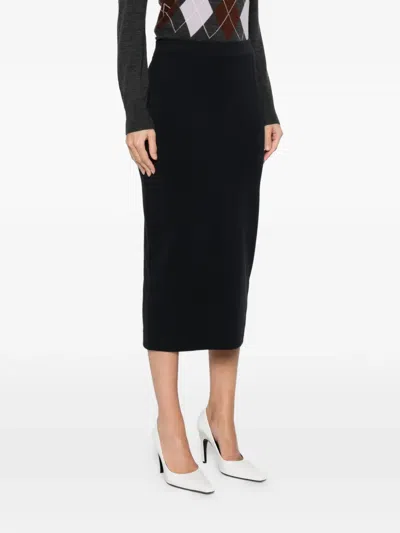 Marc O'polo Midi Skirt In Black