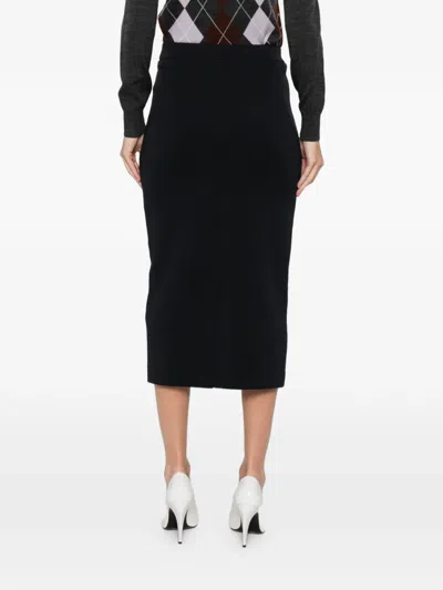 Marc O'polo Midi Skirt In Black