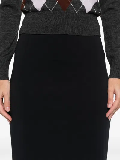 Marc O'polo Midi Skirt In Black