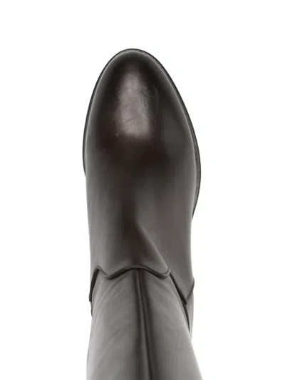 Paola Parisi 65mm Leather Boots In Multi