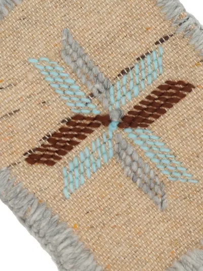 Chamula Embroidered Messenger Bag In Red