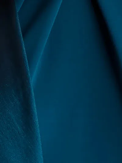 Tadashi Shoji Bow-detail Halter-neck Maxi Dress In Blue