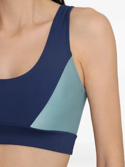 Lygia & Nanny Flow U-neck Sports Bra In Blue