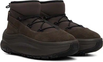 Moon Boot Brown Moon247 Slip-on Sneakers In Brown