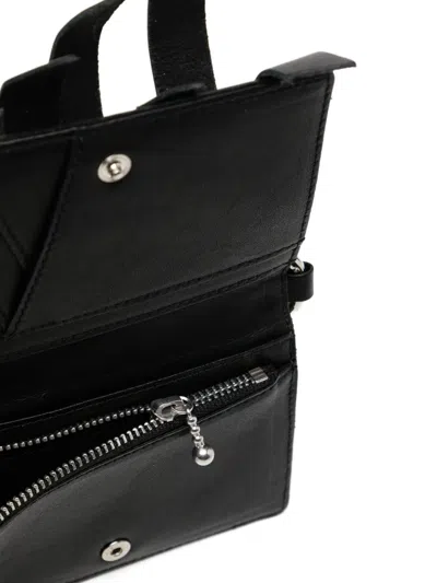 Yohji Yamamoto Fringe-detail Purse In Black