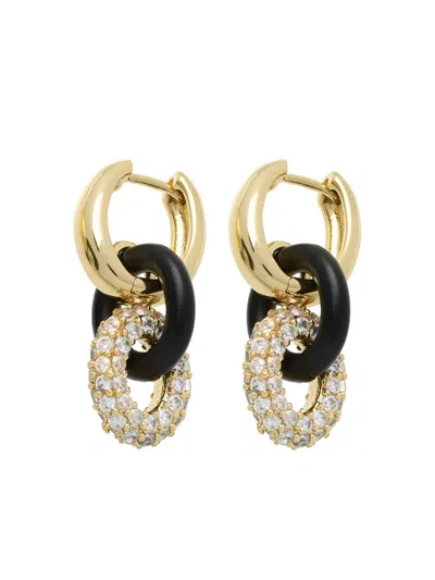 Roxanne Assoulin Midnight Earrings In Gold