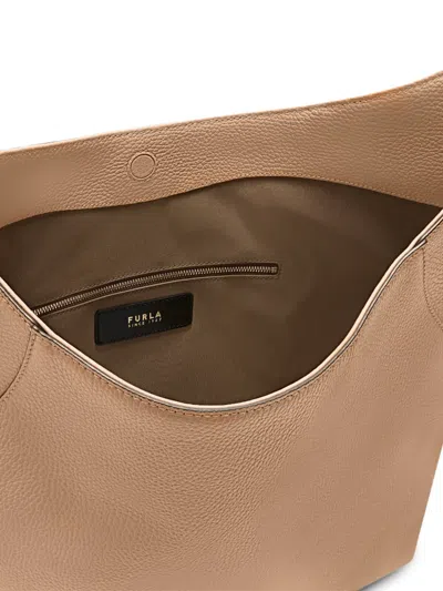 Furla Large Lara Textured Shoulder Bag In Pattern