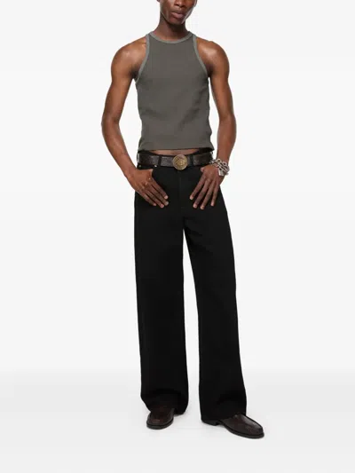 Acne Studios Logo-patch Jeans In Multi