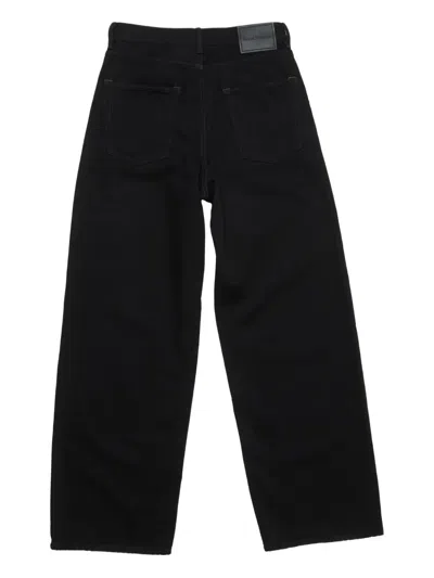 Acne Studios Logo-patch Jeans In Multi