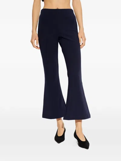 By Malene Birger Vilanna Flared Trousers In Blue