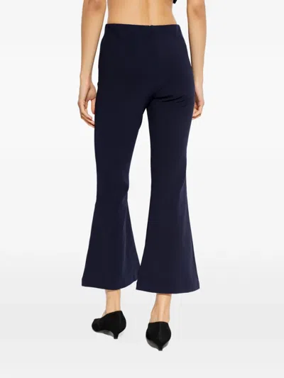 By Malene Birger Vilanna Flared Trousers In Blue