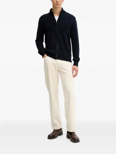 Hackett Zip-up Cardigan In Multi