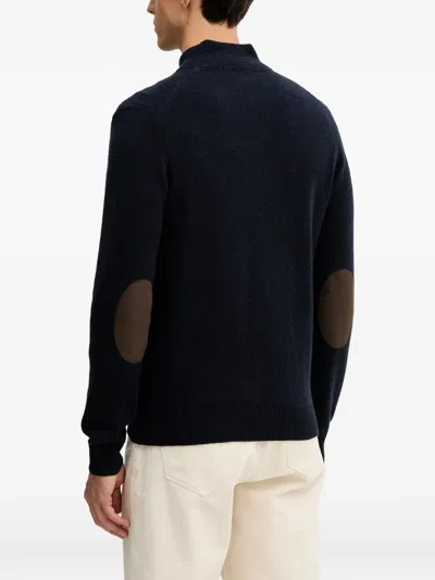 Hackett Zip-up Cardigan In Multi