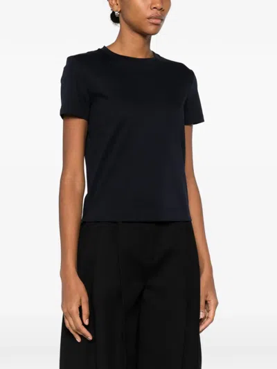 Max Mara Short-sleeve T-shirt In Black