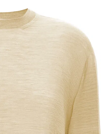 Jil Sander Wool And Cashmere Blend Sweater In Yellow