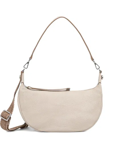 Gianni Chiarini Aisha Shoulder Bag In Neutral