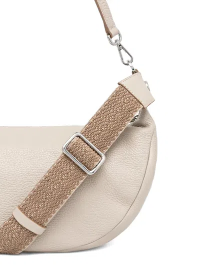 Gianni Chiarini Aisha Shoulder Bag In Neutral