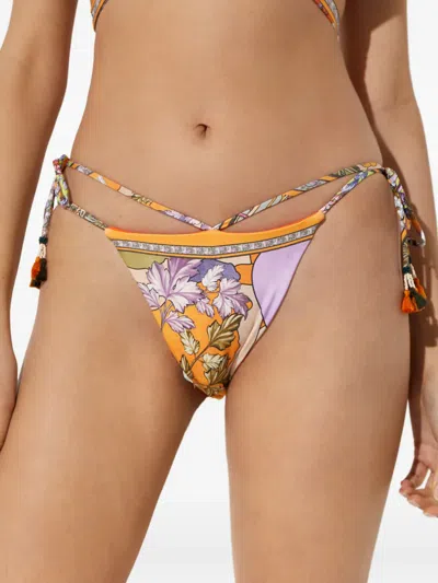 Agua Bendita Meline Bikini Bottoms In Multi