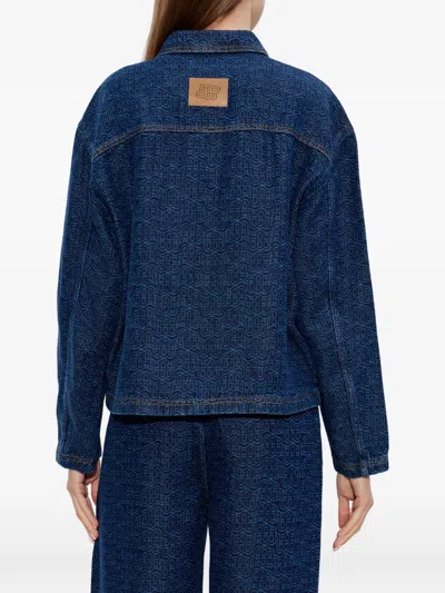 Munthe Ruxa Polo Top In Blue