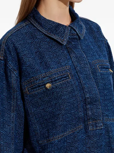 Munthe Ruxa Polo Top In Blue